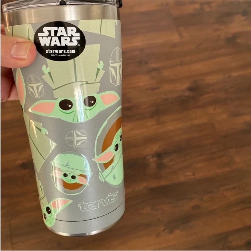Tervis Tea Star Wars Mandalorian The Child Travel Mug Coffee Tea Cup